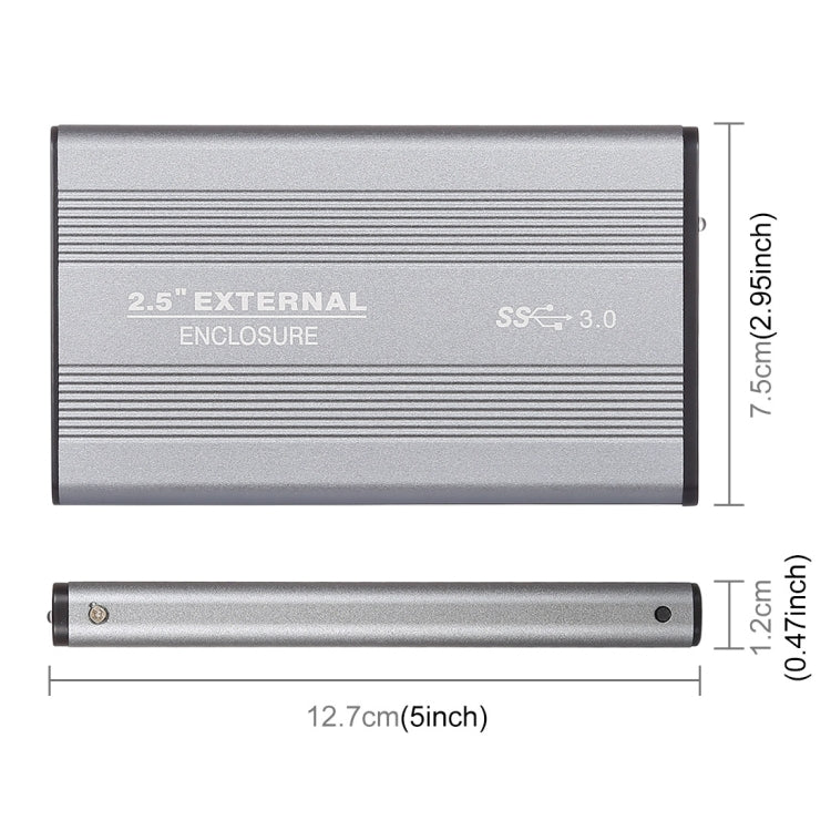 Richwell SATA R2-SATA-160GB 160GB 2.5 inch USB3.0 Super Speed Interface Mobile Hard Disk Drive, 160GB