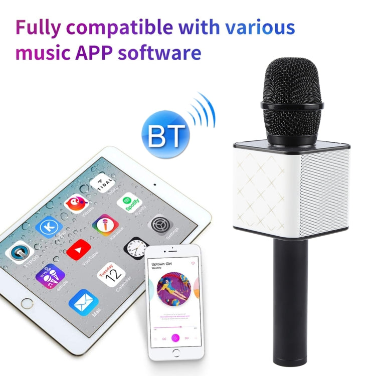 SDRD SD-08 Double Speakers High Sound Quality Handheld KTV Karaoke Recording Bluetooth Wireless Condenser Microphone