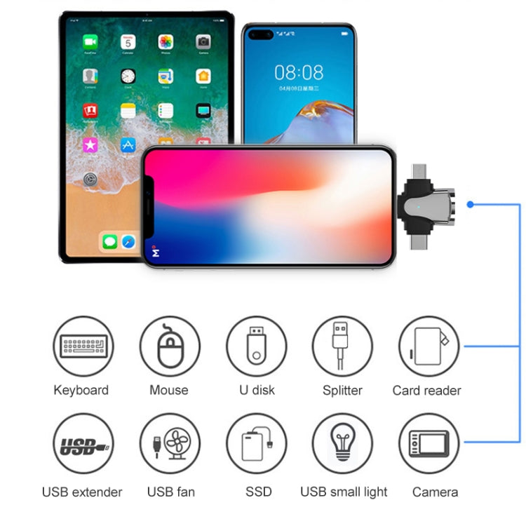 3 In 1 OTG Adapter