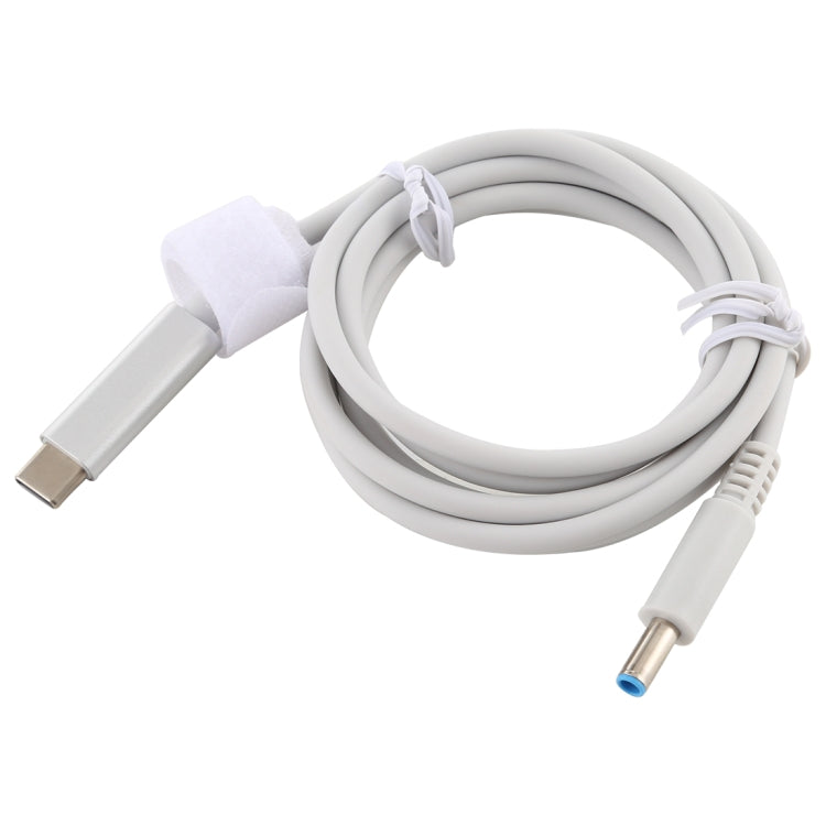 For HP USB-C / Type-C to 4.5 x 3.0mm Laptop Power Charging Cable, Cable Length: about 1.5m