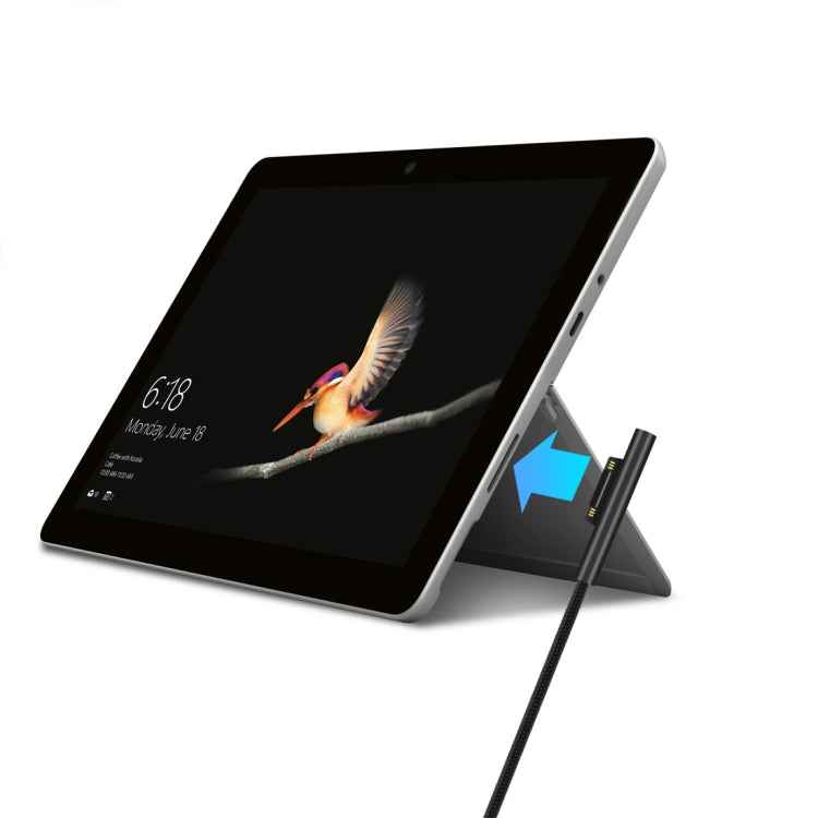 USB-C / Type-C to 6 Pin Nylon Male Power Cable for Microsoft Surface Pro 3 / 4 / 5 / 6 Laptop Adapter, Cable Length: 1.5m