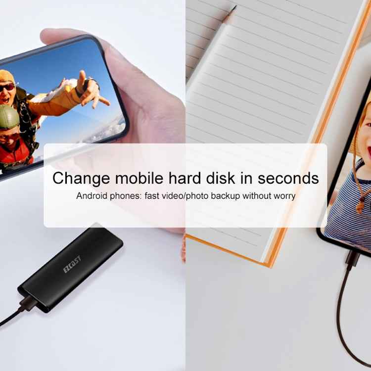 EZCast S8000 Solid State Hard Disk Box