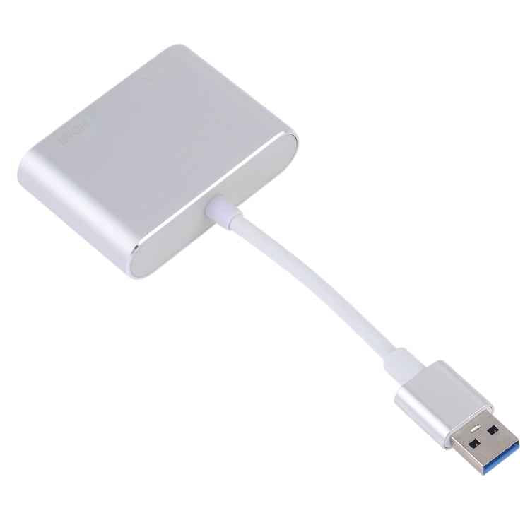 2 in 1 USB 3.0 to HDMI + VGA Adapter