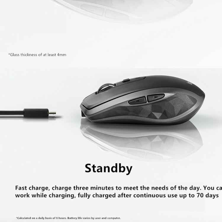 Logitech MX Anywhere 2S 4000DPI Bluetooth + Unifying Dual-mode Rechargeable Symmetrical Design Wireless Optical Gaming Mouse