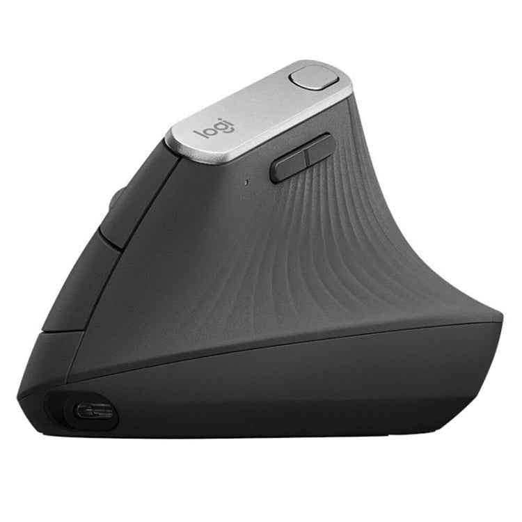 Logitech MX Vertical 4000DPI USB-C / Type-C + Unifying + Bluetooth Three-mode Ergonomic Wireless Vertical Optical Mouse