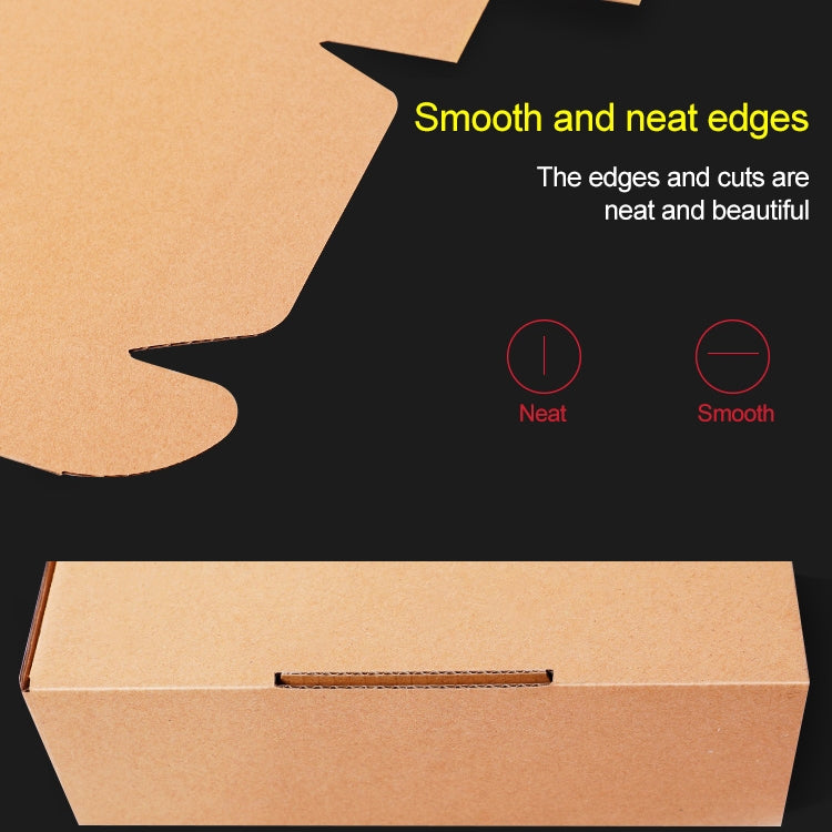 100 PCS Kraft Paper Shipping Box Packaging Box, Size: T1, 15x15x5cm