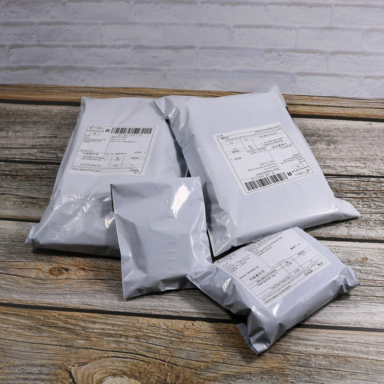 100 PCS / Roll Thick Express Bag Packaging Bag Waterproof Plastic Bag, Size: 13x24cm (Dark Grey)