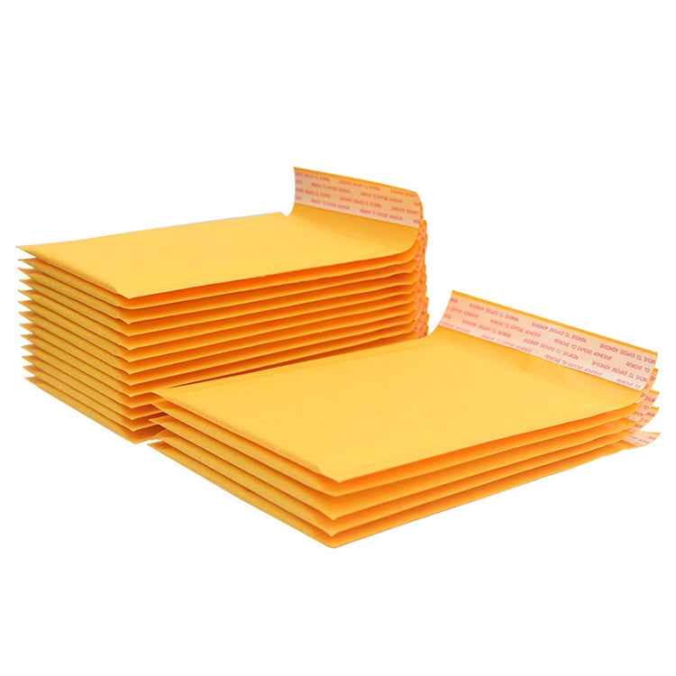 100pcs Kraft Paper Envelope Bag Express Bubble Bag Packaging Bag, Size: 24x36+4cm