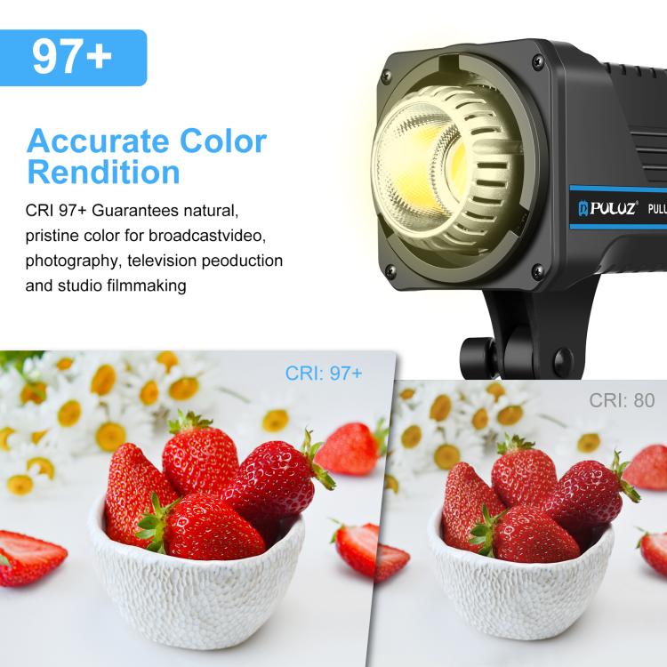 PULUZ 220V 120W Studio Video Light + 2.8m Light Holder + 65cm Foldable Lantern Softbox Photography Kit