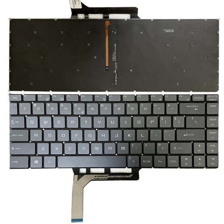 US Version Laptop Keyboard with Backlight for MSI GS65 / GS65VR / MS-16Q2 / Stealth 8SE /8SF / 8SG /Thin 8RE / Thin 8RF, For MSI GS65 / GS65VR(Black), For MSI GS65 / GS65VR(Grey), For MSI GS65 / GS65VR(Red), For MSI GS65 / GS65VR(Silver)