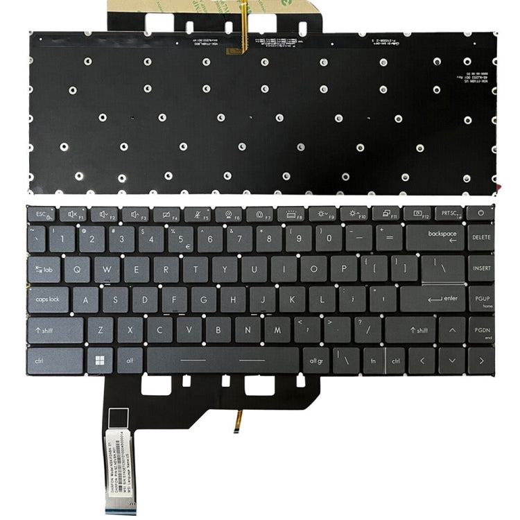 US Version Laptop Keyboard with Backlight for MSI GE66 Raider / MS-1541 / GP66 / MS-1542/1543 / GS66 / MS-16V1 / MS-16V2 / 10SD / 10SE, For MSI GE66 Raider