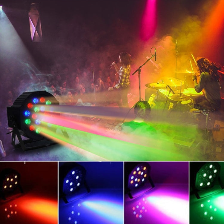 36W 36 LEDs DMX512 RGB LED PAR Light with Remote Control, Strobe + Sound Control + Self-propelled, AC 100-240V
