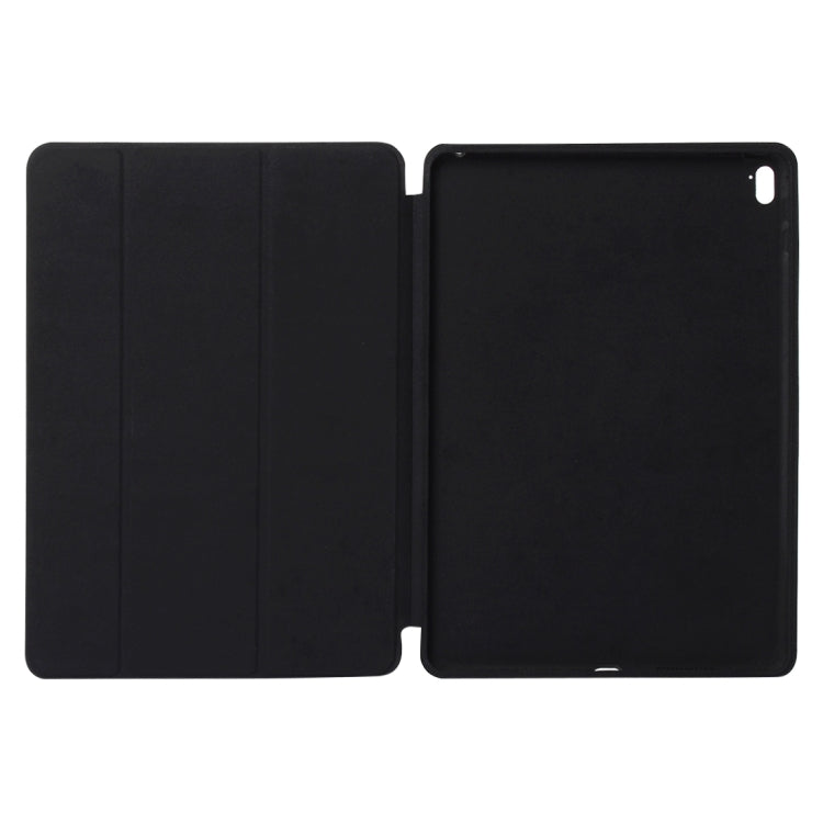 Horizontal Flip Solid Color Leather Case with Three-folding Holder & Wake-up / Sleep Function for iPad Pro 9.7 inch, iPad Pro 9.7 inch