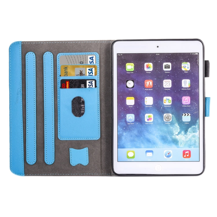 For iPad Air / iPad Air 2 Painting Pattern Horizontal Flip Leather Case with Holder & Wallet & Card Slots & Pen Slot