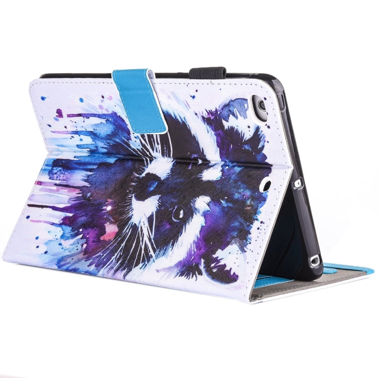 For iPad Air / iPad Air 2 Painting Pattern Horizontal Flip Leather Case with Holder & Wallet & Card Slots & Pen Slot