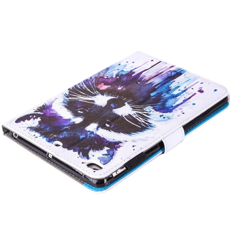 For iPad Air / iPad Air 2 Painting Pattern Horizontal Flip Leather Case with Holder & Wallet & Card Slots & Pen Slot