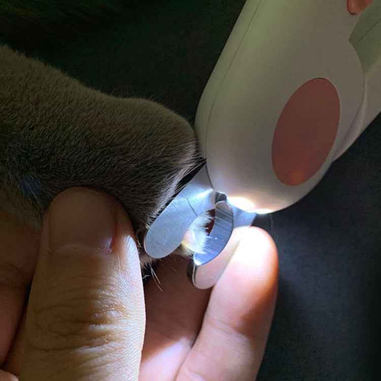Pet Cat and Dog LED Light Nail Clippers