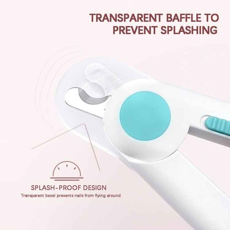 Pet Cat and Dog LED Light Nail Clippers