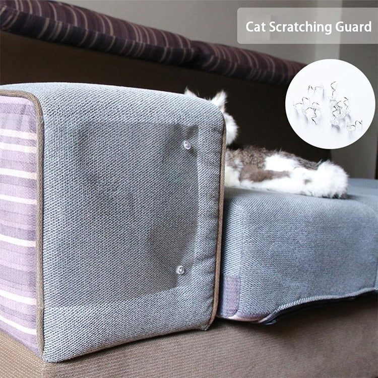 2 PCS Cat Scratch Protection PVC Sofa Anti-scratch Stickers , Size: 14x39cm, Size: 14x39cm