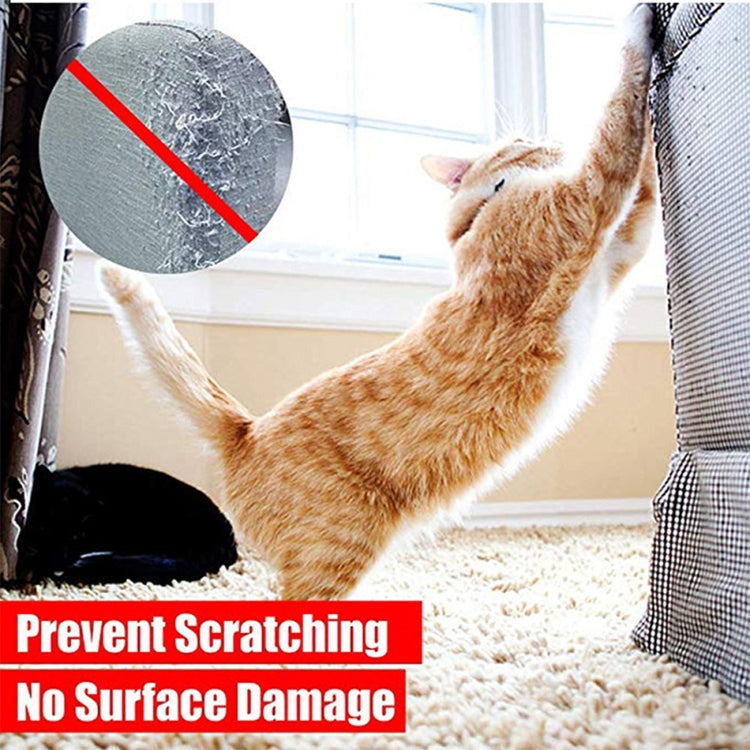 2 PCS Cat Scratch Protection PVC Sofa Anti-scratch Stickers , Size: 14x39cm, Size: 14x39cm