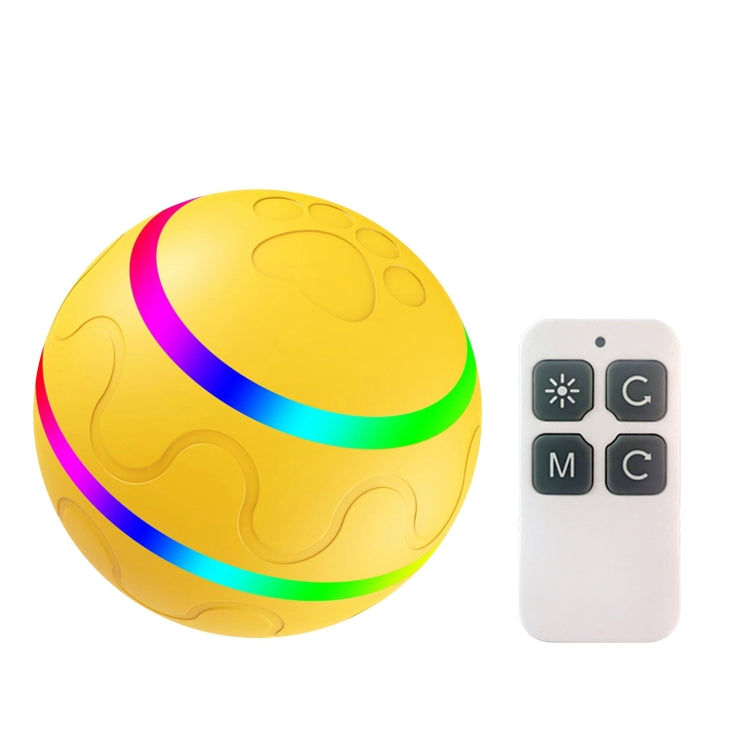 O1 Intelligent Remote Control Pet Toy Dog Training Luminous Ball, Remote Control, 8cm Remote Control