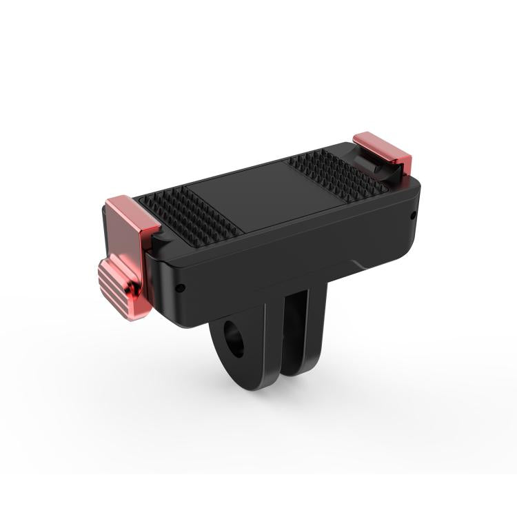 For DJI Osmo Action 6 / Nano PULUZ Two Claw Plastic Magnetic Quick Release Base Mount, Two Claw Quick-Release Base