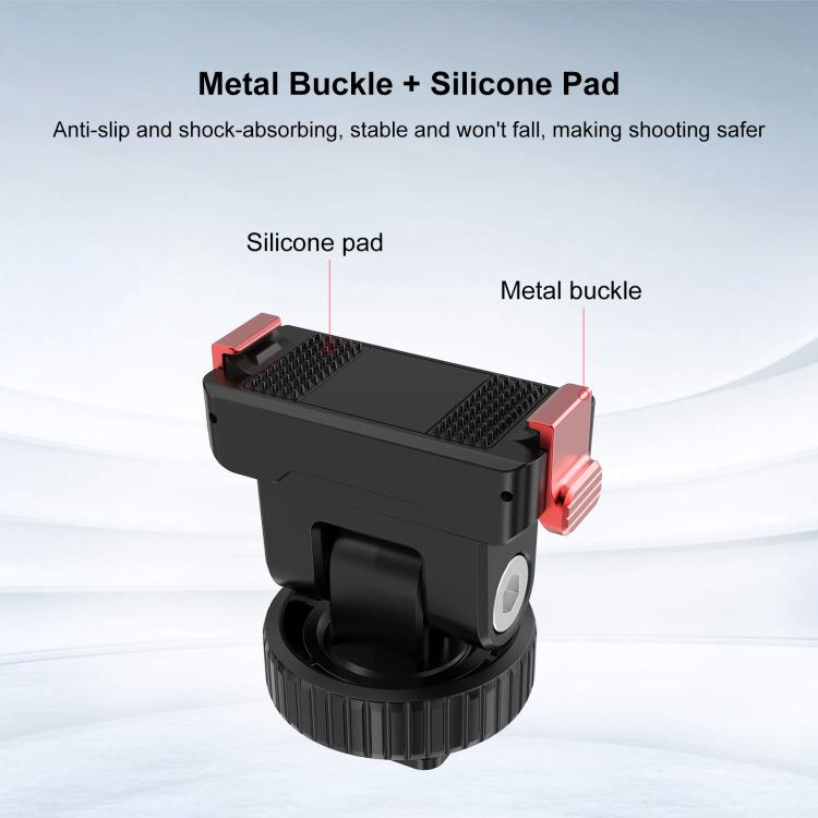 For DJI Osmo Action 6 / Nano PULUZ Plastic Gimbal Quick-Release Base Mount, Gimbal Quick-Release Base