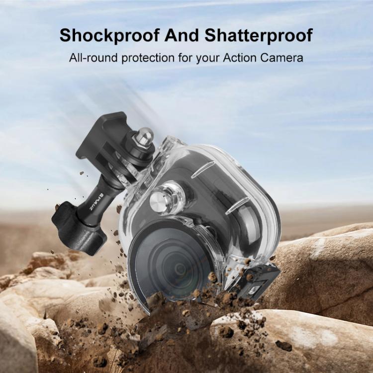 For Insta360 GO Ultra 50m Waterproof Case Thumb Main Body Camera Dive Housing Cover, For Insta360 GO Ultra Thumb Main Body