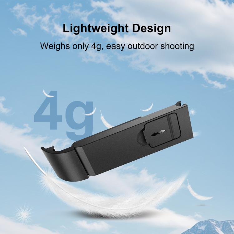 For GoPro MAX2 PULUZ ABS Battery Side Interface Cover, Side Interface Cover