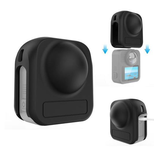 For GoPro MAX2 PULUZ Body Lens Silicone Protective Cover, Body Lens Cover