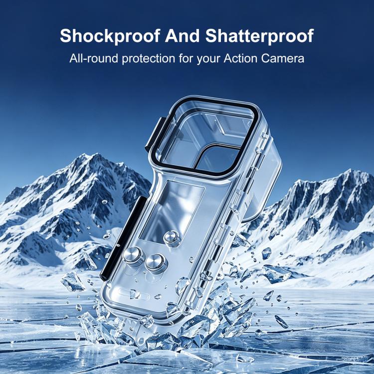 For DJI Osmo Pocket 4 Gimbal Camera 50m Diving Waterproof Case
