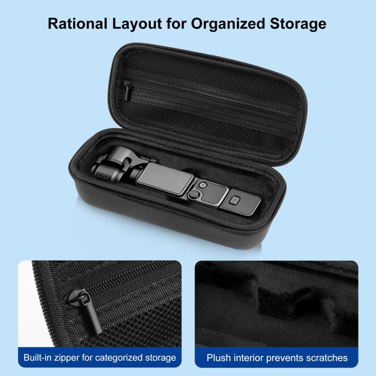 For DJI Osmo Pocket 4 PULUZ Mini Body Bag Portable Oxford Cloth Storage Bag, For DJI Osmo Pocket 4