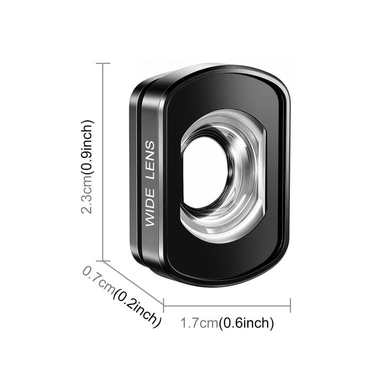 For DJI Osmo Pocket 4 / 3 Magnetic Wide-Angle Lens 112 Degree FOV Filter, PULUZ For DJI Osmo Pocket 4 / 3