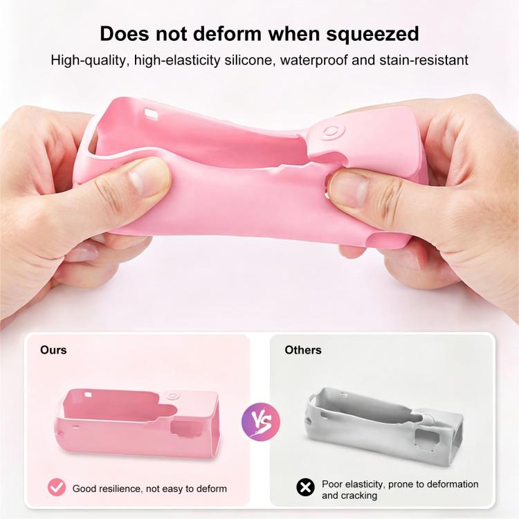 For DJI OSMO Pocket 4 PULUZ 4 in 1 Body Lens Handle Screen Silicone TPU Cover