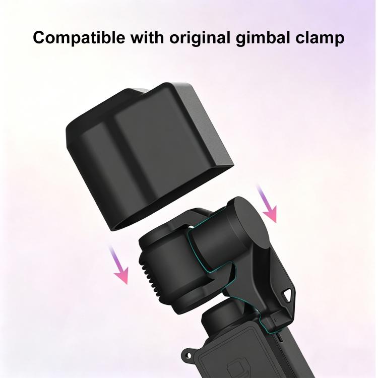For DJI OSMO Pocket 4 PULUZ 4 in 1 Body Lens Handle Screen Silicone TPU Cover