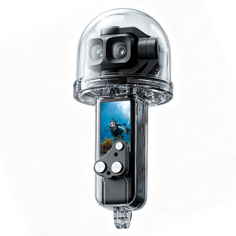 For DJI Osmo Pocket 4P PULUZ 50m Underwater Waterproof Housing Diving Cover, For DJI Osmo Pocket 4P