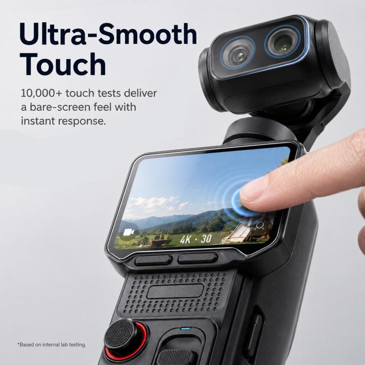For Insta360 Luna Ultra PULUZ 9H 2.5D HD Tempered Glass Screen Film + Lens Protector, For Insta360 Luna Ultra