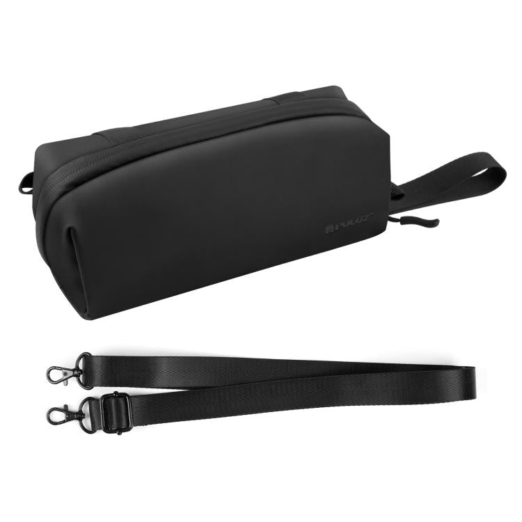 PULUZ Gimbal Camera Carrying Bag Crossbody Protective Multi-compartment Bag for DJI Osmo Pocket 4P / 4 / 3, Xtra Muse / Muse 2 Pro, Insta360 Luna Ultra / X5 / X4 / X3, Multi-compartment Bag