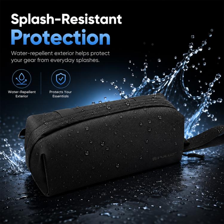 PULUZ Gimbal Camera Carrying Bag Crossbody Protective Multi-compartment Bag for DJI Osmo Pocket 4P / 4 / 3, Xtra Muse / Muse 2 Pro, Insta360 Luna Ultra / X5 / X4 / X3, Multi-compartment Bag