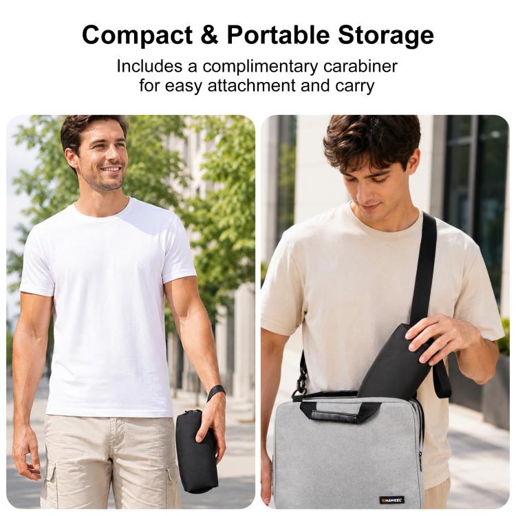 PULUZ Gimbal Camera Carrying Bag Crossbody Protective Multi-compartment Bag for DJI Osmo Pocket 4P / 4 / 3, Xtra Muse / Muse 2 Pro, Insta360 Luna Ultra / X5 / X4 / X3, Multi-compartment Bag