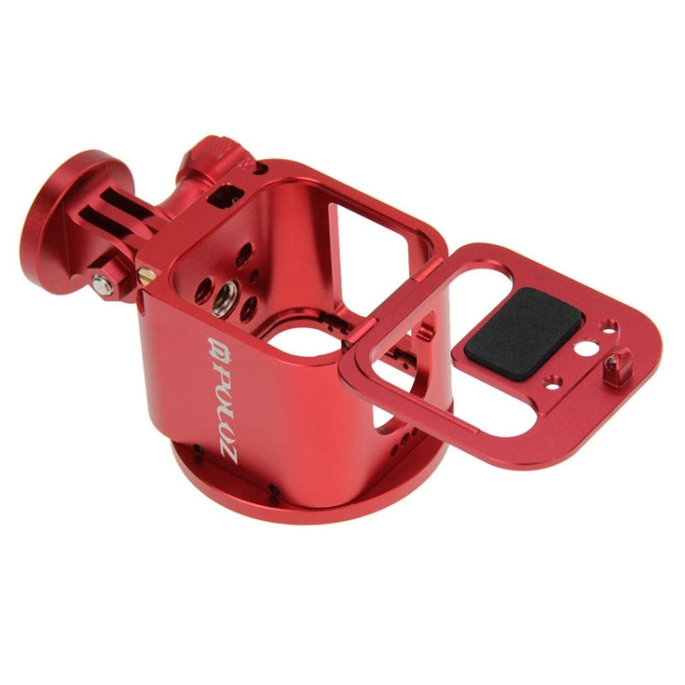 PULUZ Housing Shell CNC Aluminum Alloy Protective Cage Kit with Metal Wrench & Lens Cap & Screw & Tripod Adapter for GoPro HERO5 Session /HERO4 Session /HERO Session