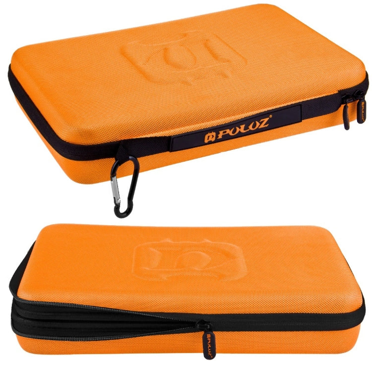 PULUZ Waterproof Carrying and Travel Case for for GoPro, Insta360, DJI and Other Action Cameras Accessories, Large Size: 32cm x 22cm x 7cm