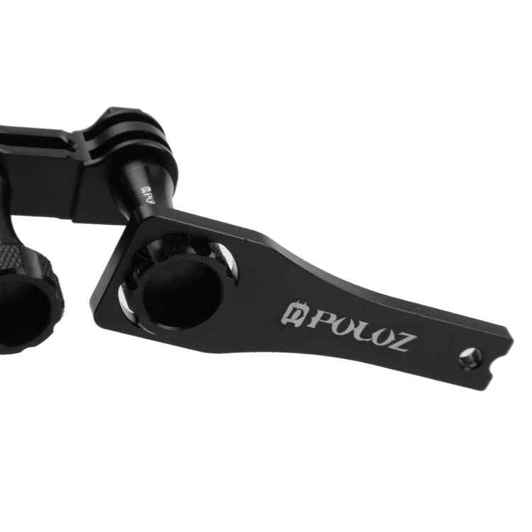 PULUZ CNC Aluminum Multi-functional Connection Mount with 3 Long Screws & Wrench for GoPro, Insta360, DJI and Other Action Cameras, 3 Long Screws