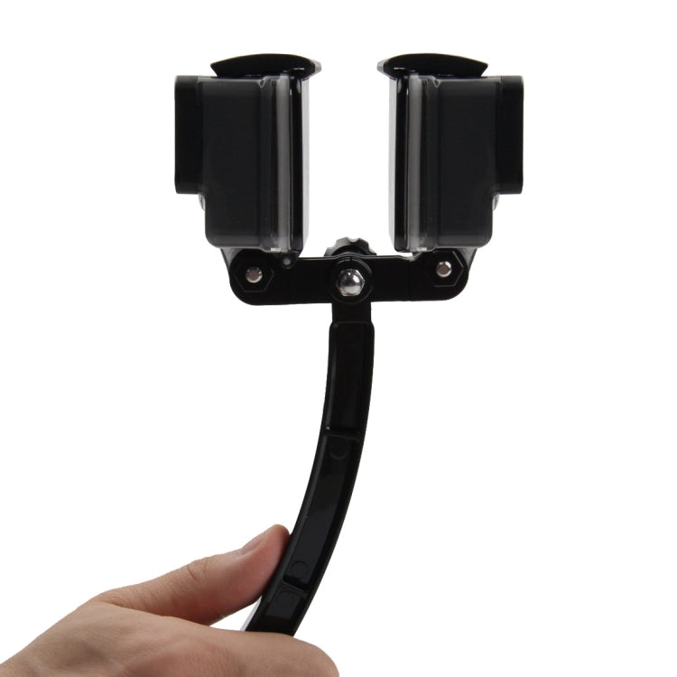 PULUZ CNC Aluminum Multi-functional Connection Mount with 3 Long Screws & Wrench for GoPro, Insta360, DJI and Other Action Cameras, 3 Long Screws