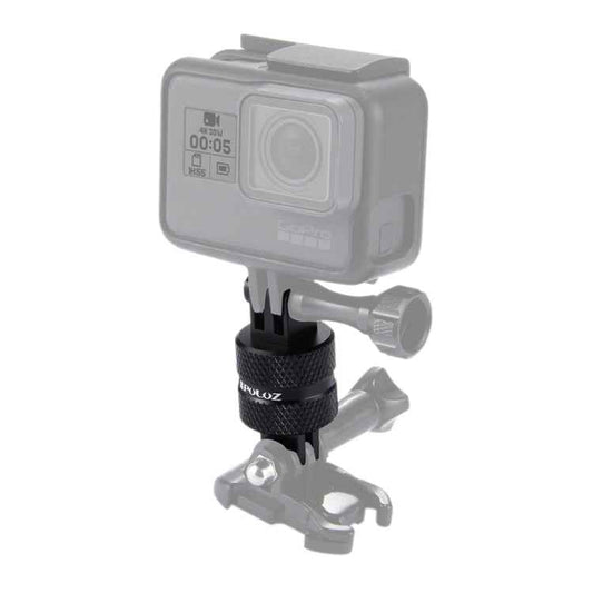 PULUZ 360 Degree Rotation CNC Swivel Pivot Extension Arm Tripod Mount for GoPro, Insta360, DJI and Other Action Cameras