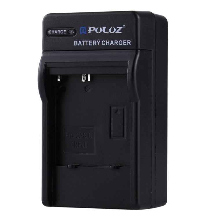 PULUZ Digital Camera Battery Car Charger for CASIO CNP40 Battery