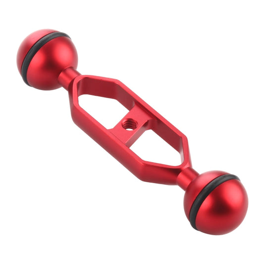 PULUZ 5.0 inch 12.6cm Aluminum Alloy Dual Balls Arm, Ball Diameter: 25mm