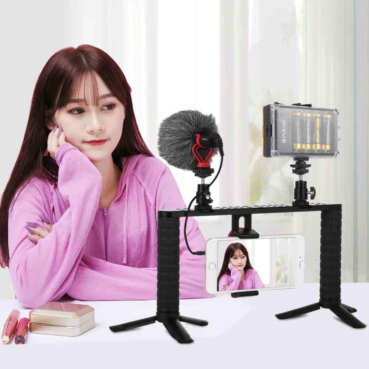 PULUZ Professional Interview Condenser Video Shotgun Microphone with 3.5mm Audio Cable for DSLR & DV Camcorder