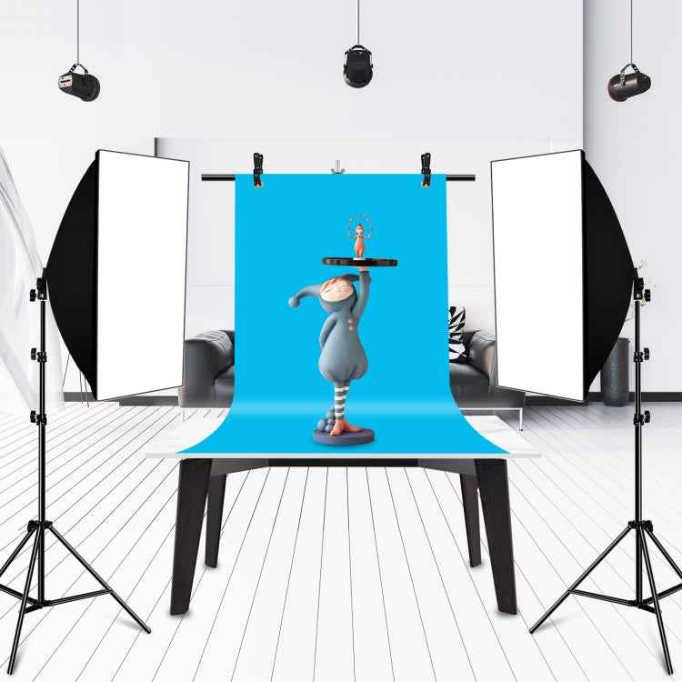 67cm T-Shape Photo Studio Background Support Stand Backdrop Crossbar Bracket with Clips, No Backdrop