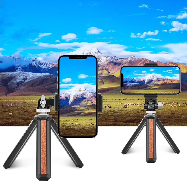 PULUZ Mini 180 Degree Swing Tripod Ball Head Cold Shoe Mount Adapter, Mini 180 Degree Ball Head(Silver), Mini 180 Degree Ball Head(Red)